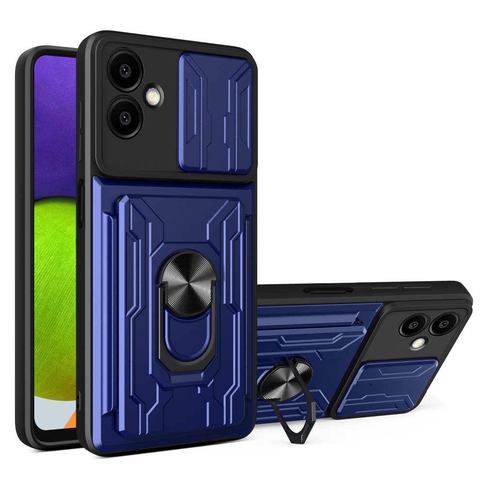 Csúszós tartós borítás Samsung Galaxy A06 4G - kék