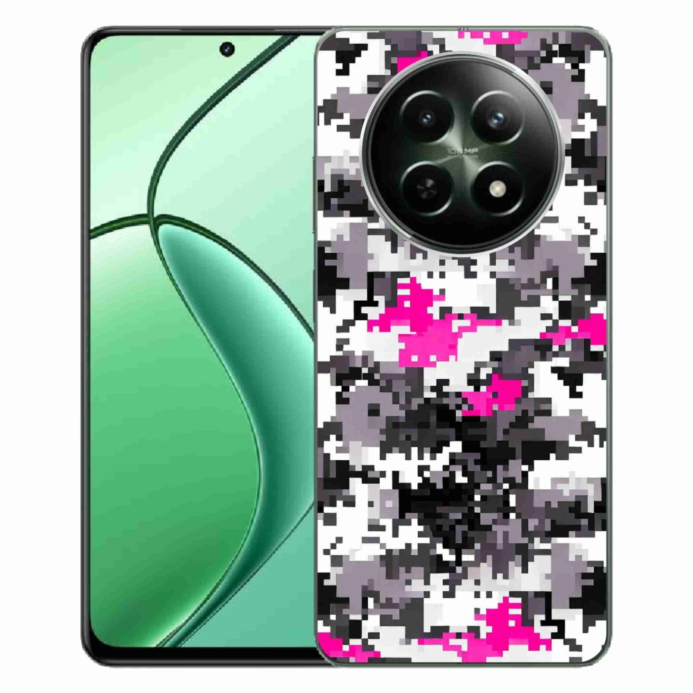 Zselés borítás mmCase a Realme 12 5G/12x 5G készülékhez - álcázó mintázat 4