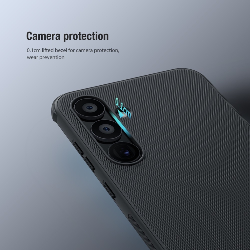 Nillkin Super Frosted PRO hátlap a Samsung Galaxy A55 5G kékhez