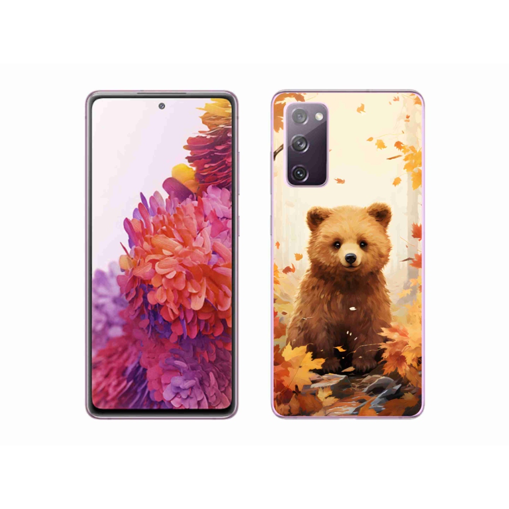 Zselés borítás mmCase Samsung Galaxy S20 FE - medve az erdőben