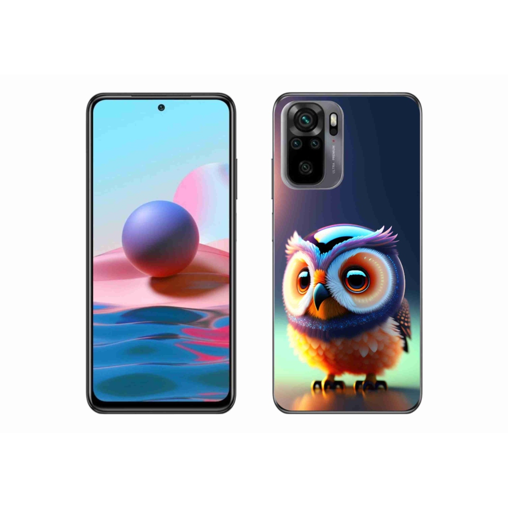 Gél borítás mmCase a Xiaomi Poco M5s készülékhez - bagoly