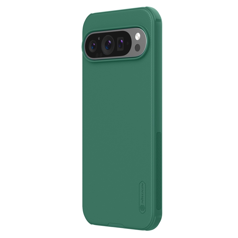 Nillkin Super Frosted PRO hátlap a Google Pixel 9 Pro XL számára Sötétzöld