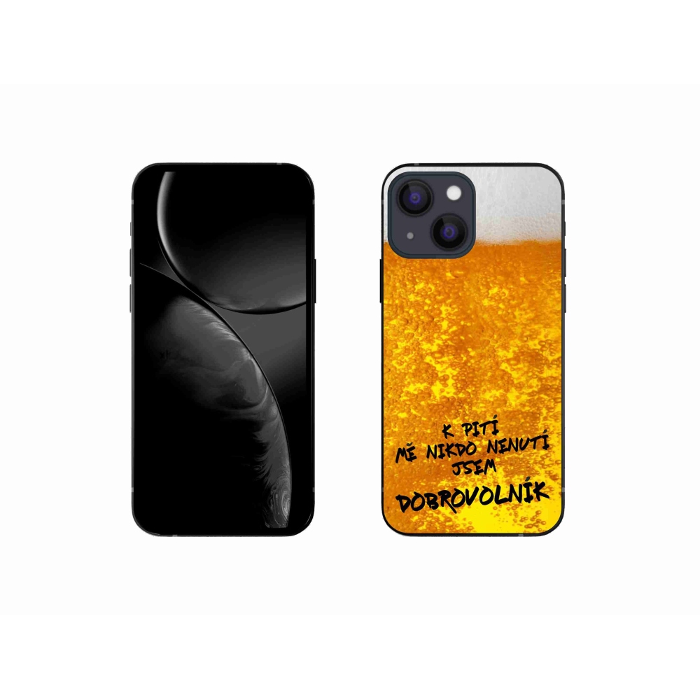 Zselés borítás mmCase iPhone 13 mini 5.4 - sör motívum 4