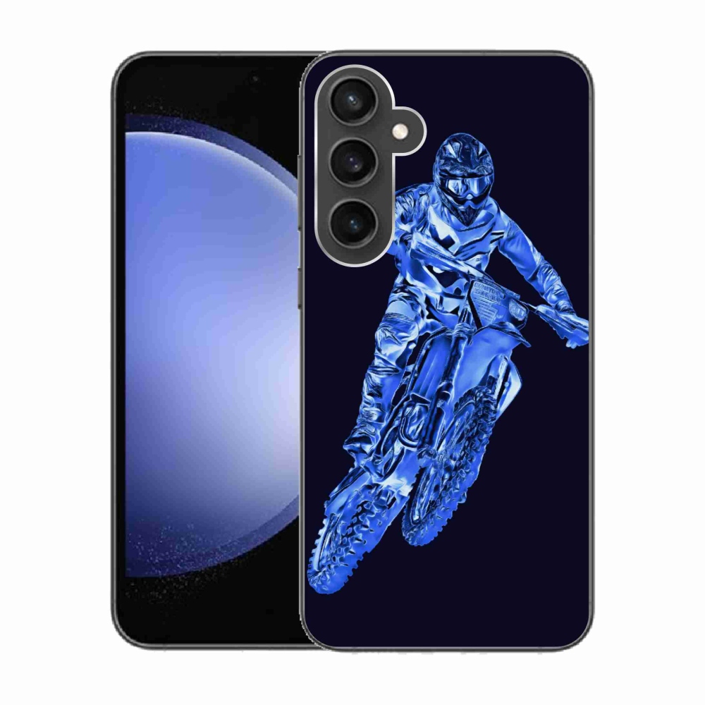 Zselés borítás mmCase Samsung Galaxy S23 FE - motocross 1
