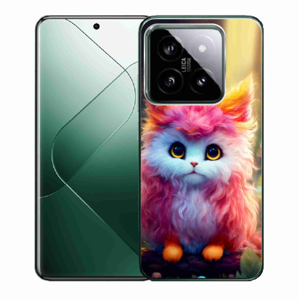 Gél borító mmCase a Xiaomi 14-hez - aranyos cica 5