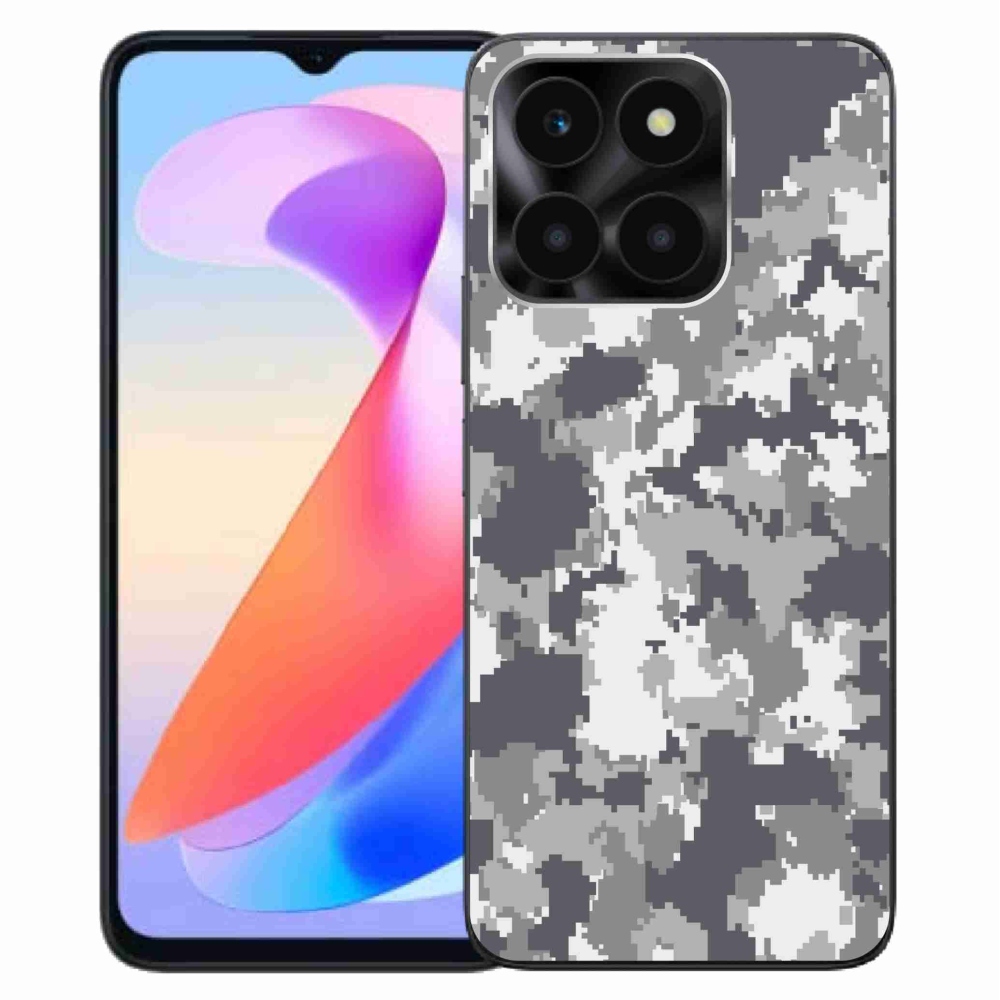 Zselés borítás mmCase a Honor X6a készülékhez - álcázó minta 2