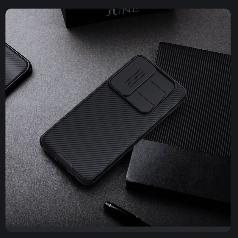 Nillkin CamShield PRO mágneses hátlap Samsung Galaxy S25 FE Fekete