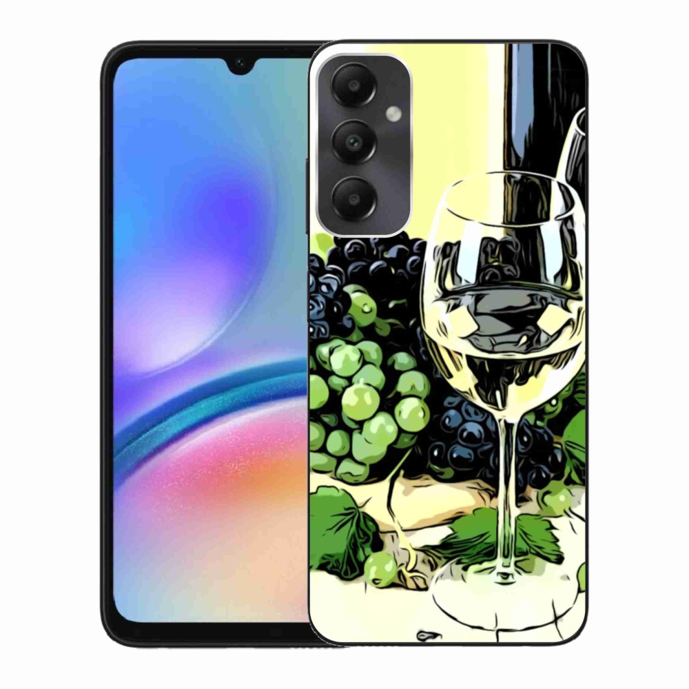 Gél borítás mmCase Samsung Galaxy A05s készülékhez - pohár bor