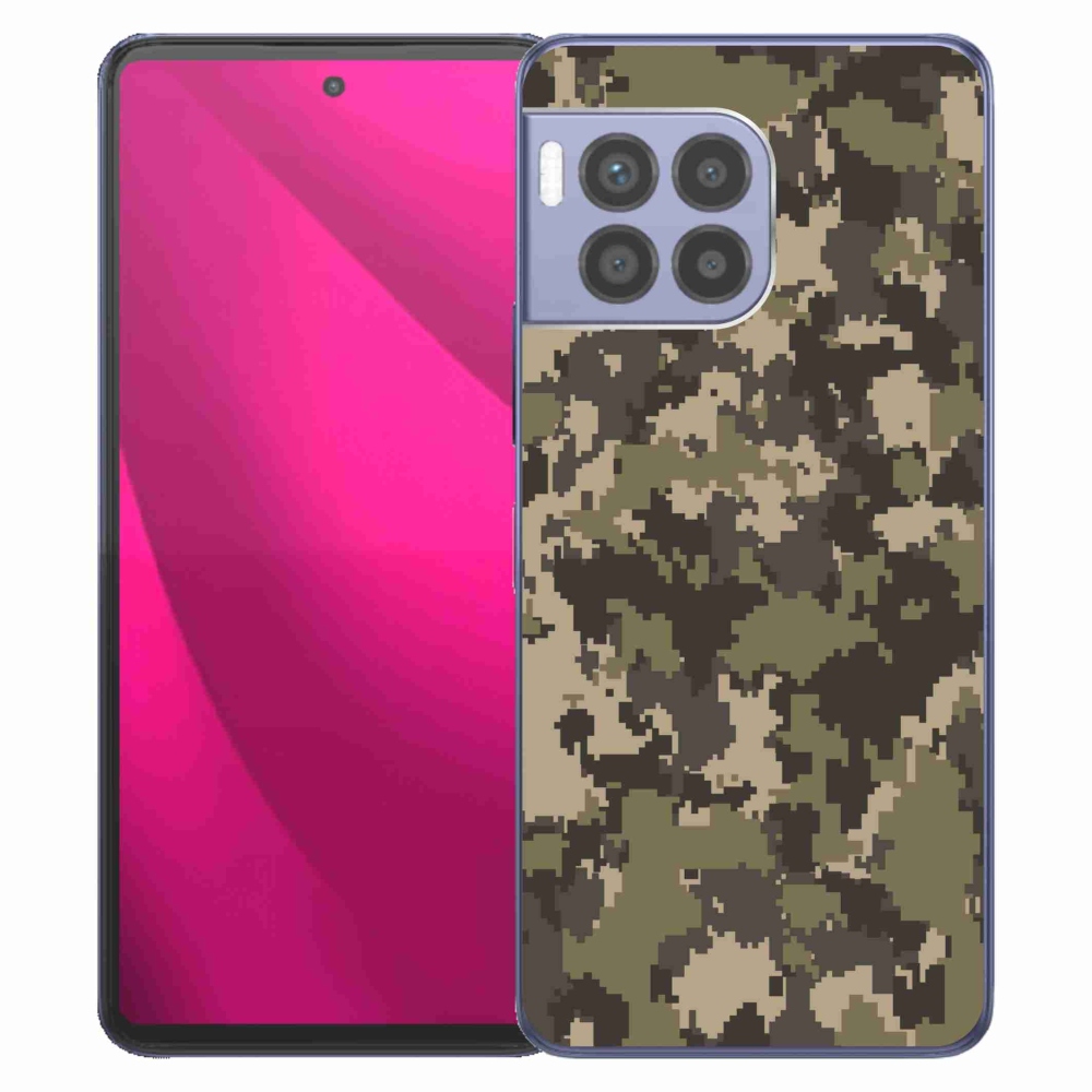 Zselés borítás mmCase a T-Mobile T Phone 2 Pro készülékhez - terepszínű minta 12