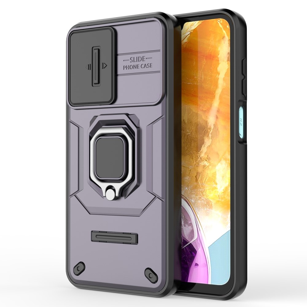 Lencseálló hibrid borítás a Samsung Galaxy M15 5G készülékre - lila