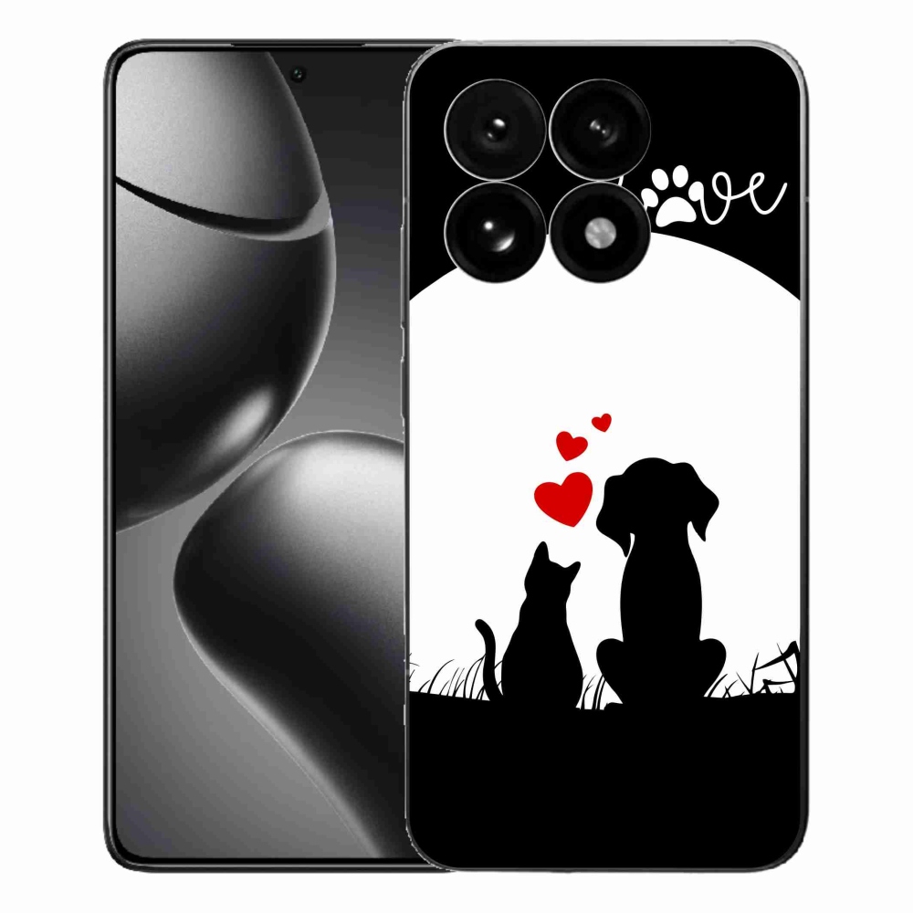 Gél borító mmCase a Xiaomi 15T-hez - állati szeretet