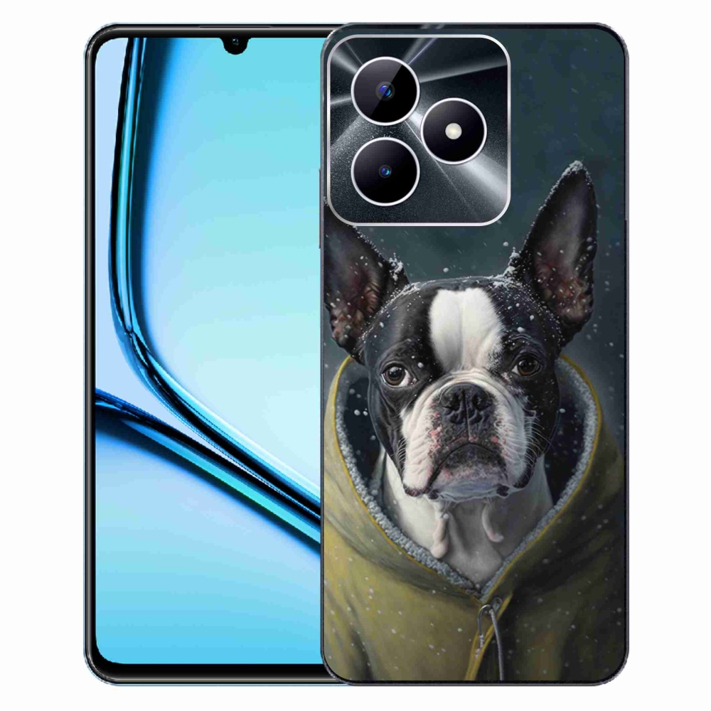 Zselés borítás mmCase a Realme Note 50 készülékhez - bulldog