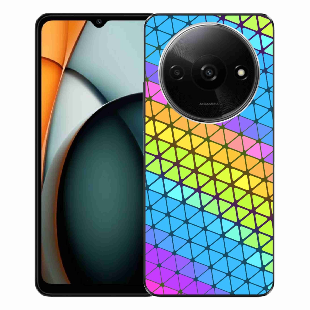 Gél borítás mmCase a Xiaomi Redmi A3-hoz - absztrakt motívum 16