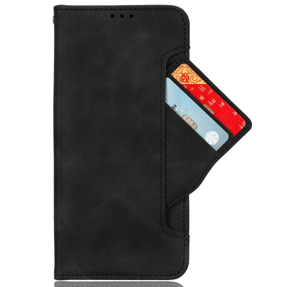 Kártyás könyv tok Xiaomi Redmi Note 14S/Note 13 Pro 4G/Poco M6 Pro - fekete