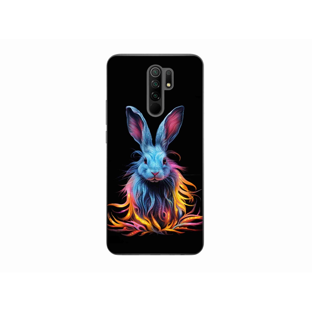 Gél borítás mmCase a Xiaomi Redmi 9-hez - absztrakt nyúl