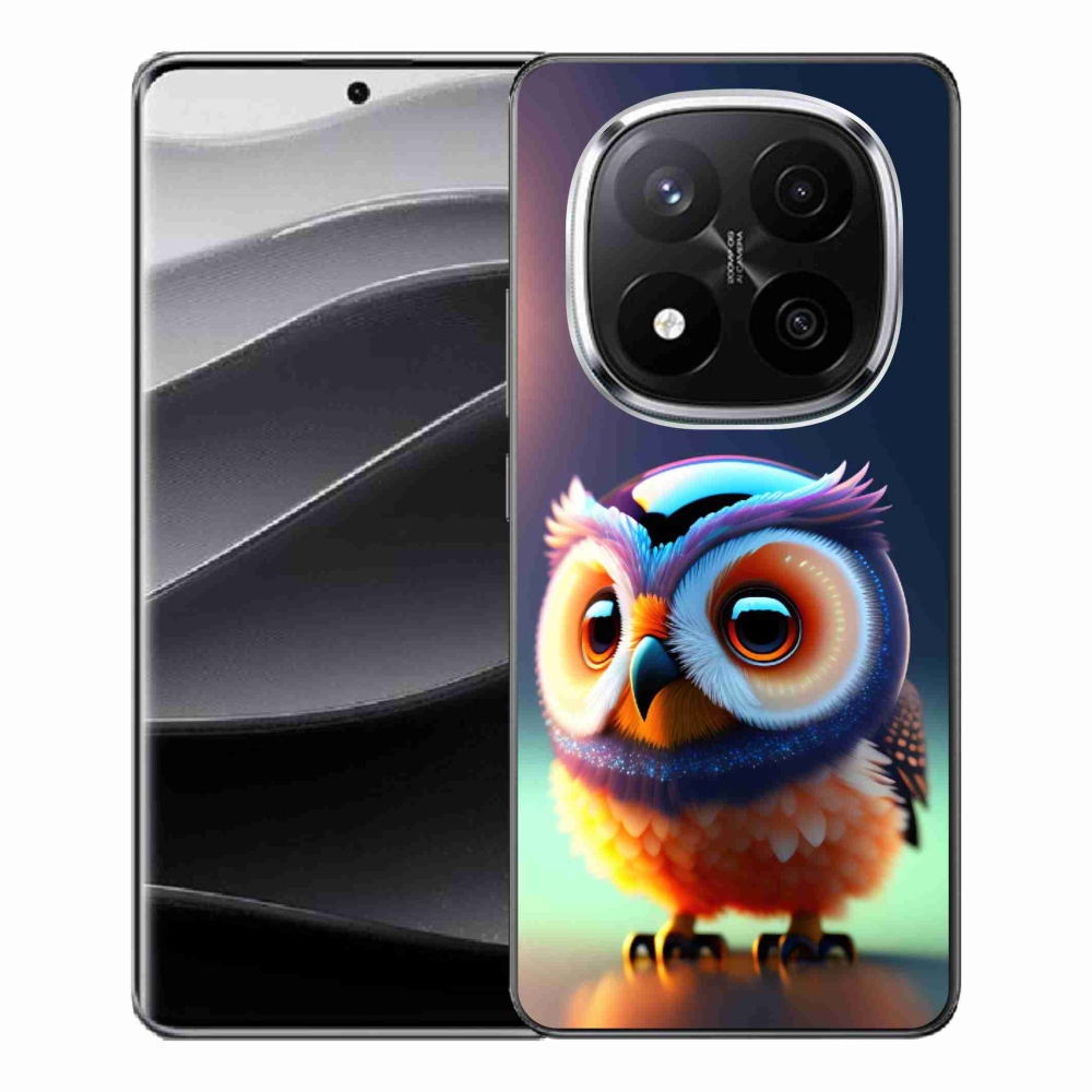 Gél borítás mmCase a Xiaomi Redmi Note 14 Pro+ 5G számára - bagoly