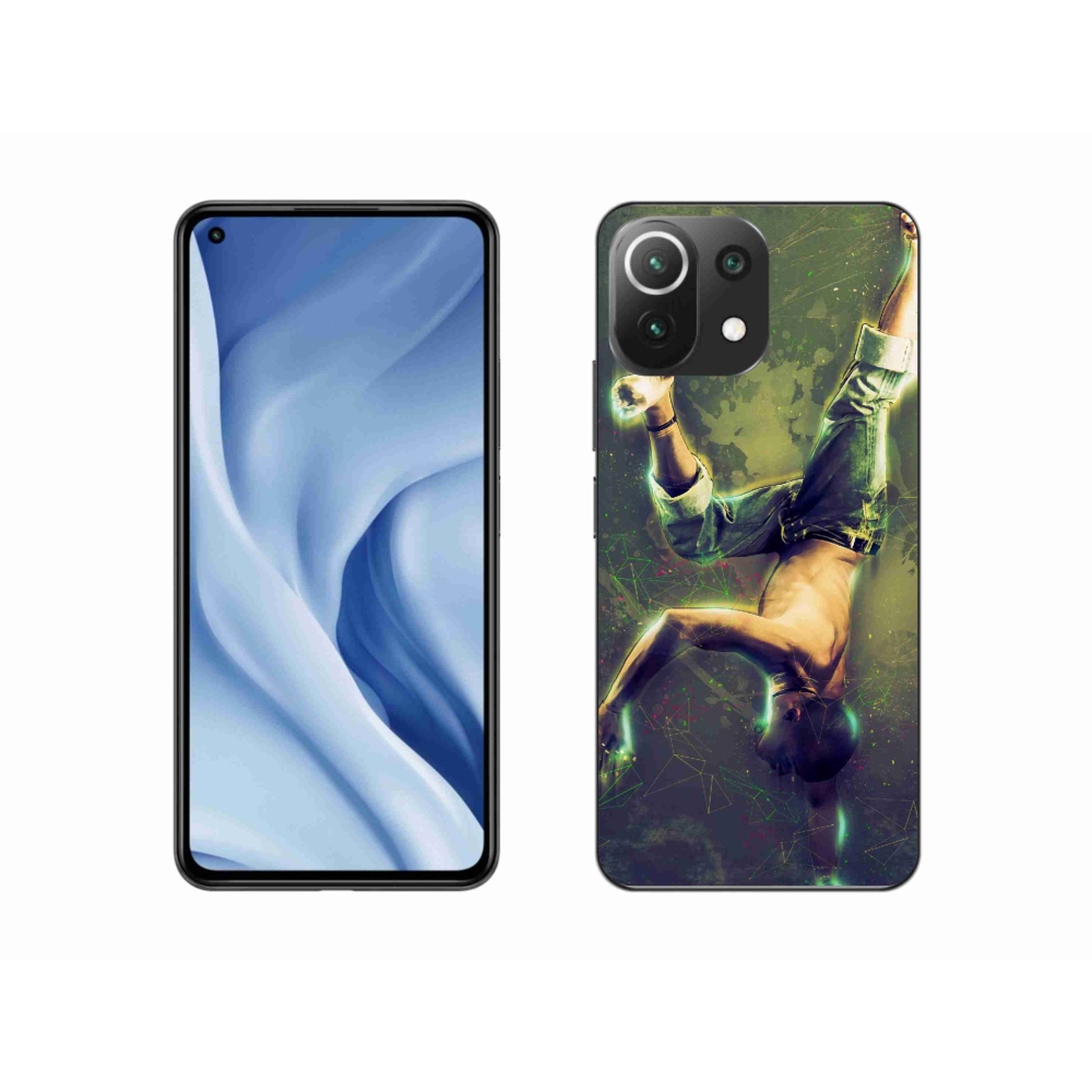 Gél borítás mmCase a Xiaomi Mi 11 Lite 4G/5G számára - breakdance