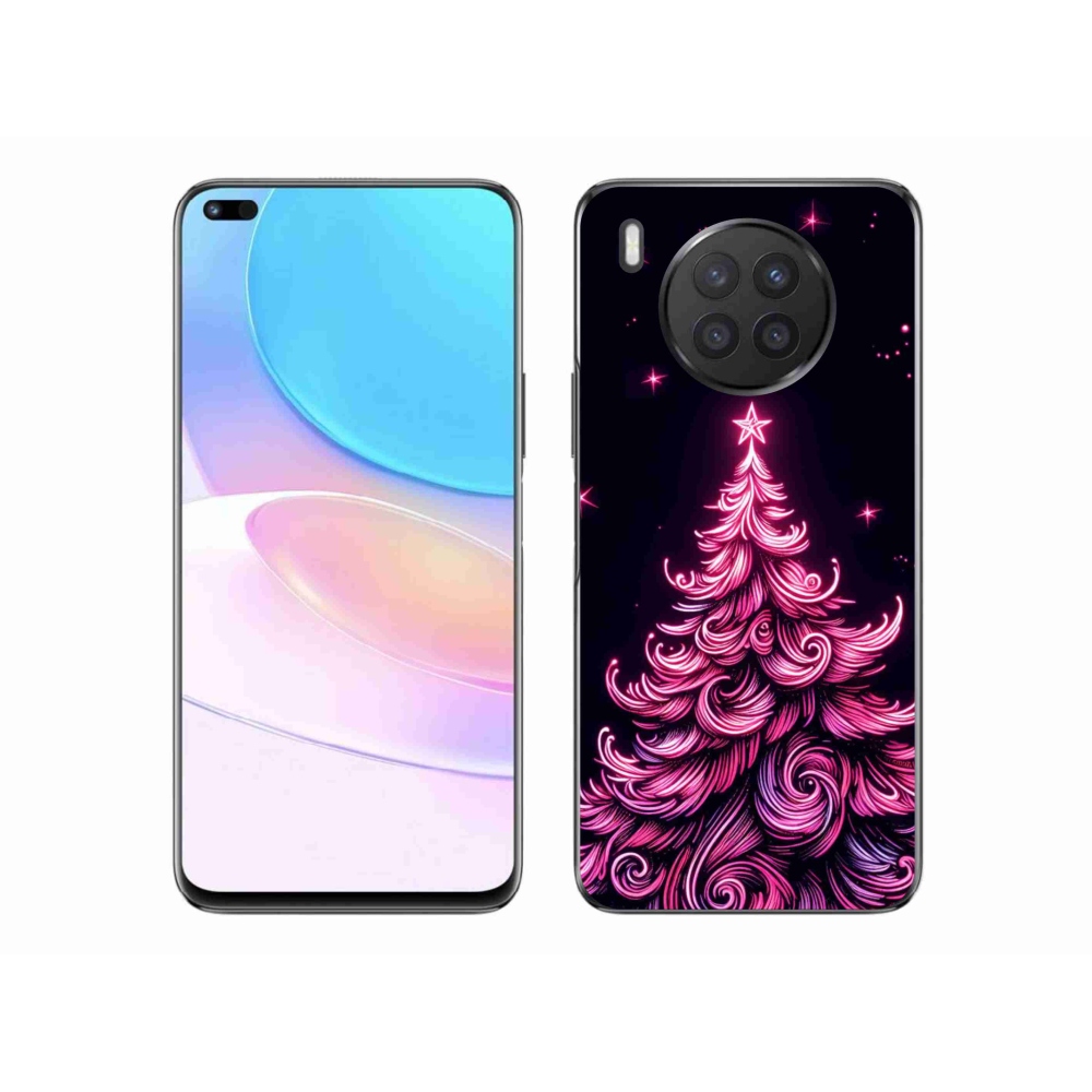 Gél borítás mmCase a Honor 50 Lite készülékhez - neon karácsonyfa 2
