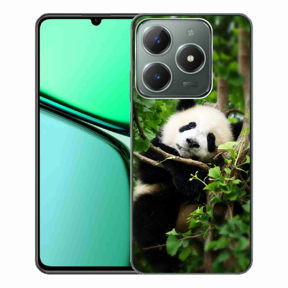 Gél borítás mmCase a Realme C61 készülékhez - panda