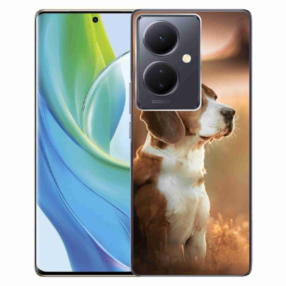 Gél védőburkolat mmCase a Vivo V29 Lite 5G készülékhez - bézs színű
