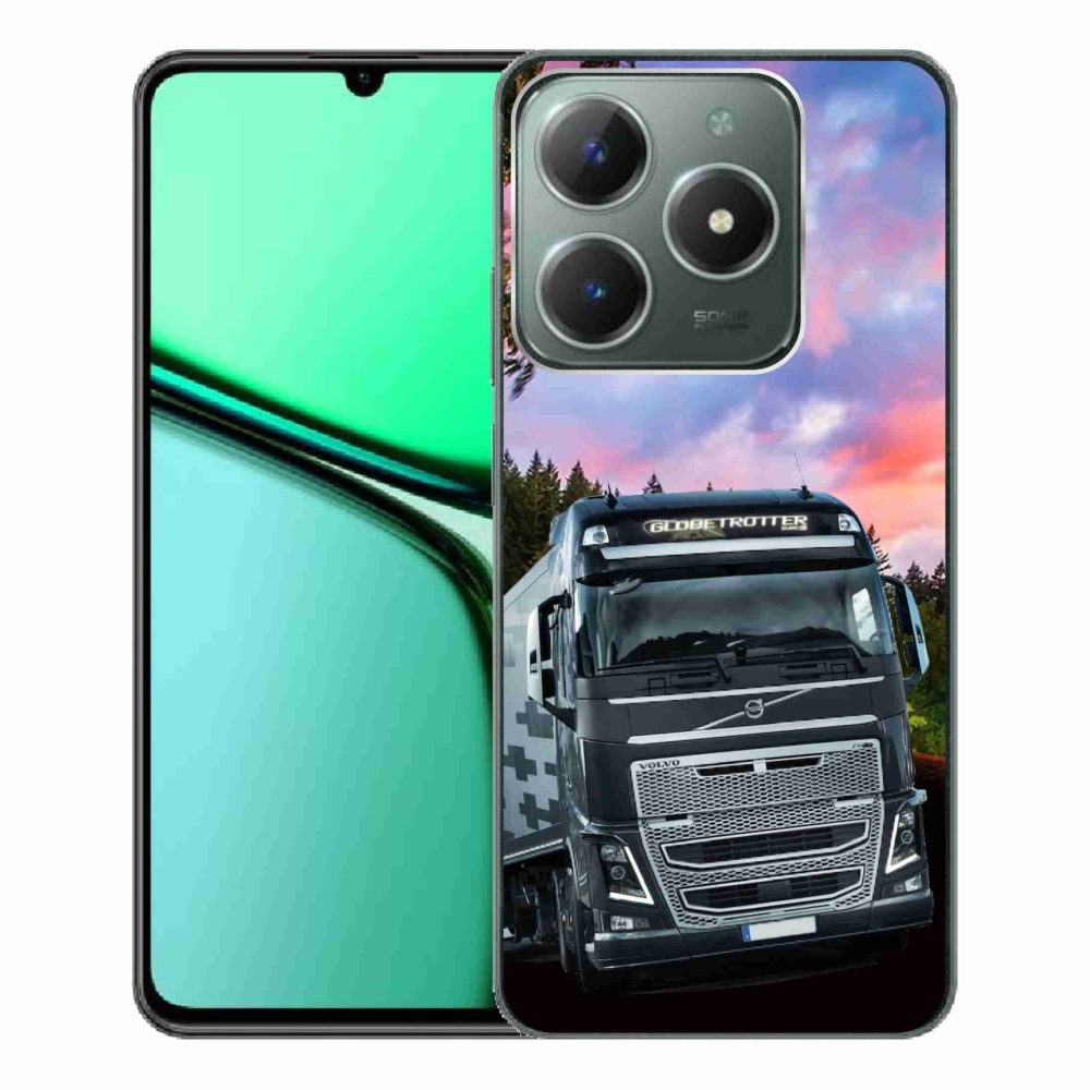 Gél borítás mmCase a Realme C61 készülékhez - teherautó 2