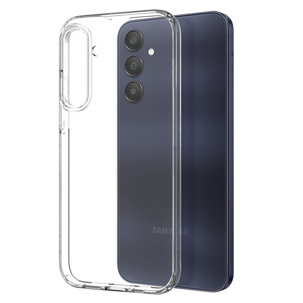 NORTHJO átlátszó zselés tok + edzett üveg Samsung Galaxy A25 5G - átlátszó