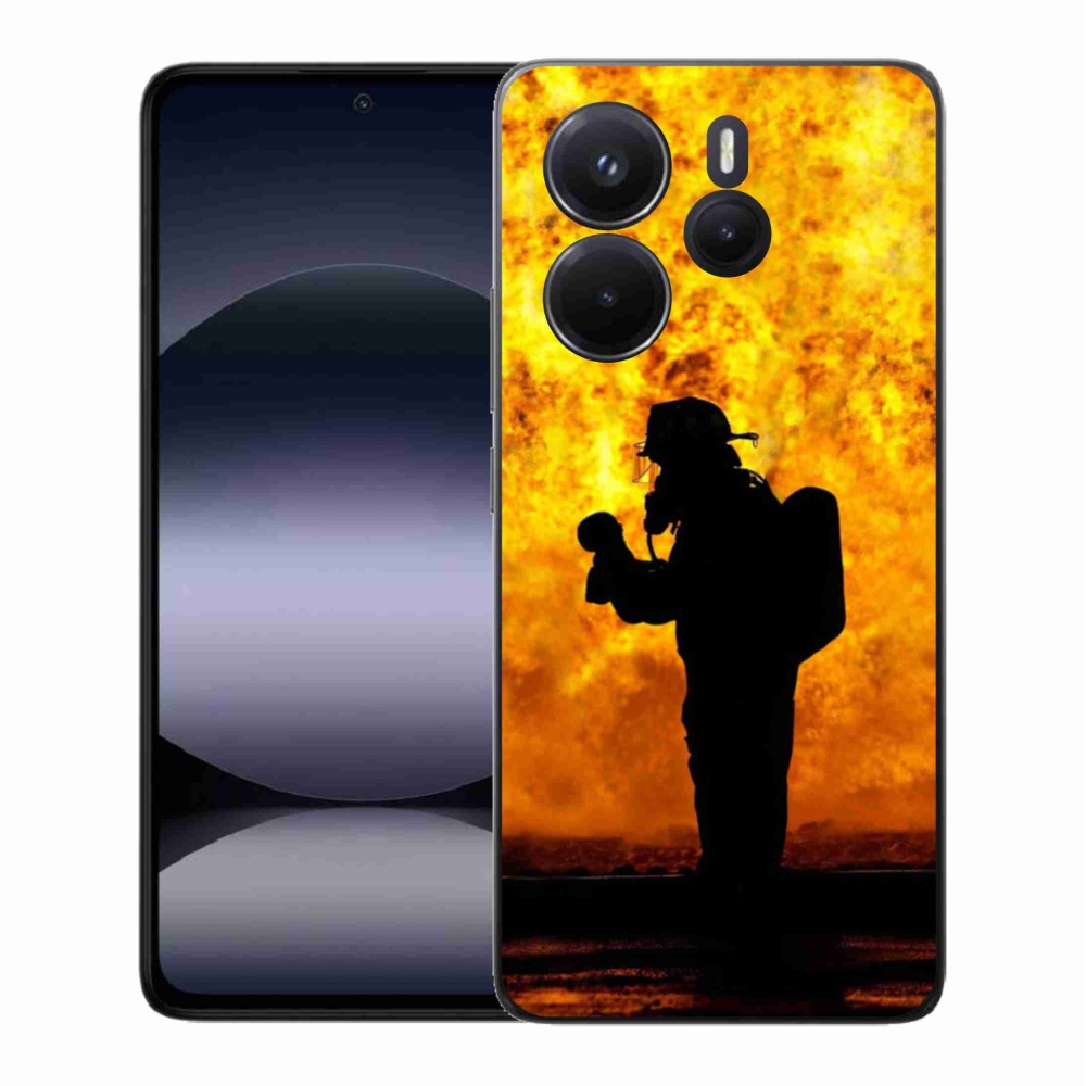 Gél borítás mmCase a Xiaomi Redmi Note 14-hez - tűzoltó