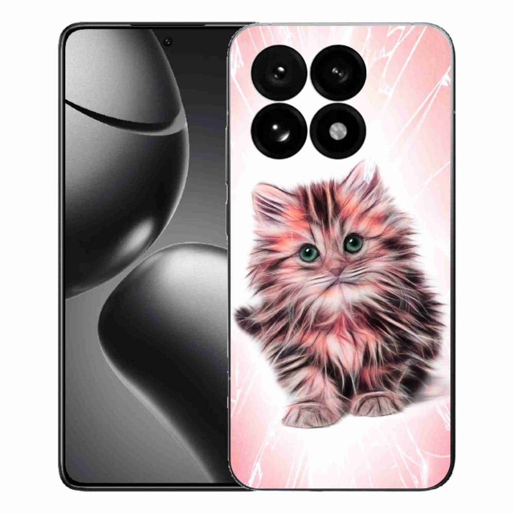 Gél borítás mmCase a Xiaomi 15T-hez - aranyos cica