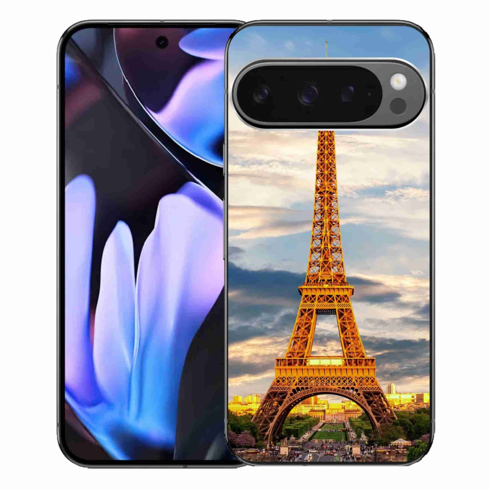 Gél borítás mmCase a Google Pixel 9 Pro XL-hez - eiffel torony 3