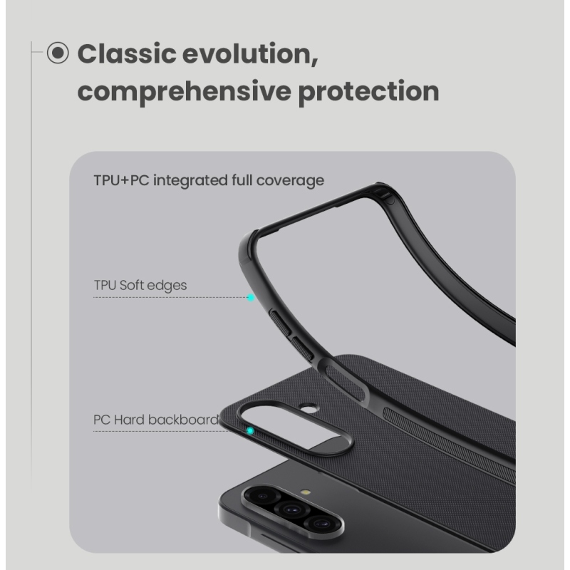 Nillkin Super Frosted PRO hátlap a Samsung Galaxy A26 5G kékhez
