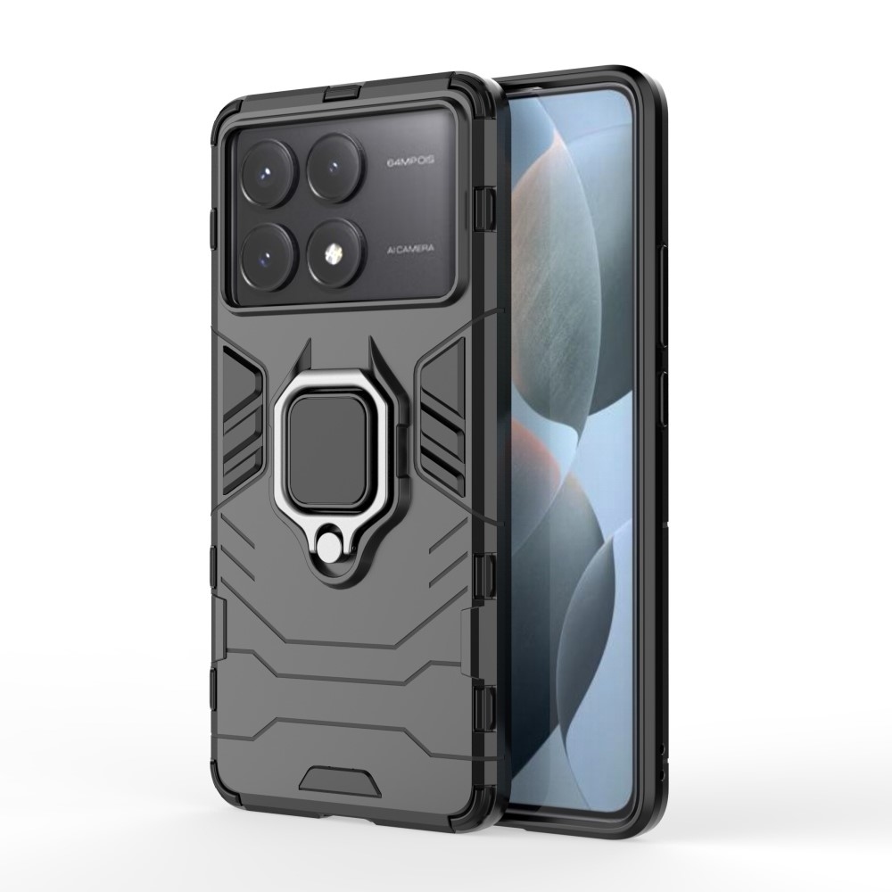 Guardy tartós borító a Xiaomi Poco X6 Pro 5G készülékhez - fekete