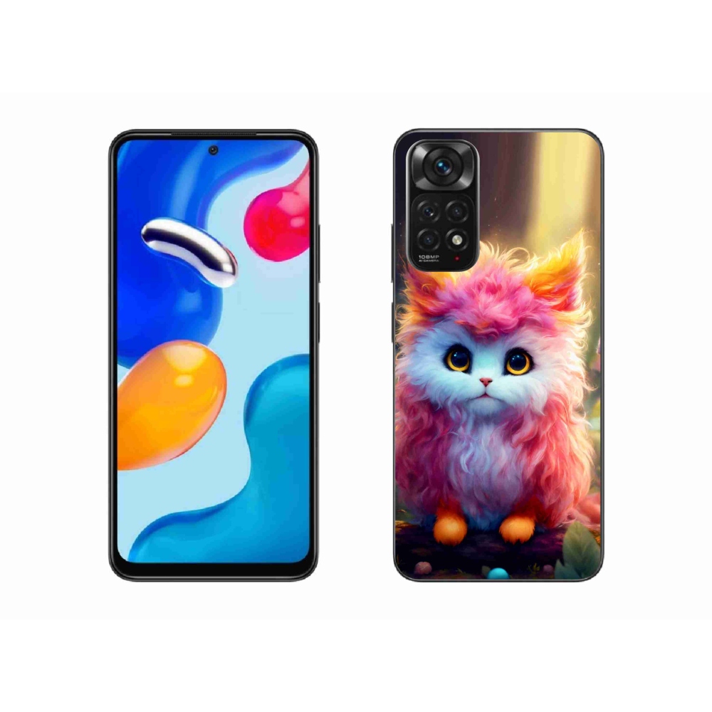 Gél borító mmCase a Xiaomi Redmi Note 11S 4G-hez - aranyos cica 5