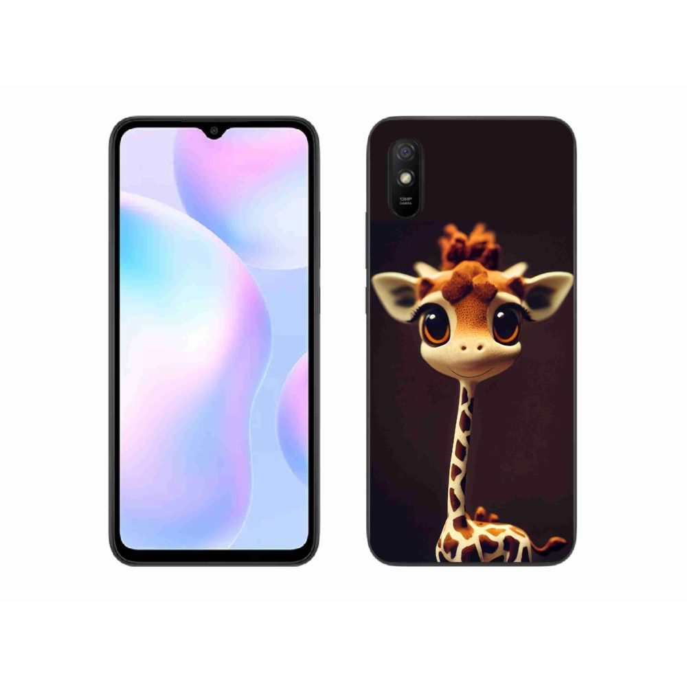 Gél borítás mmCase a Xiaomi Redmi 9AT-hoz - kis zsiráf
