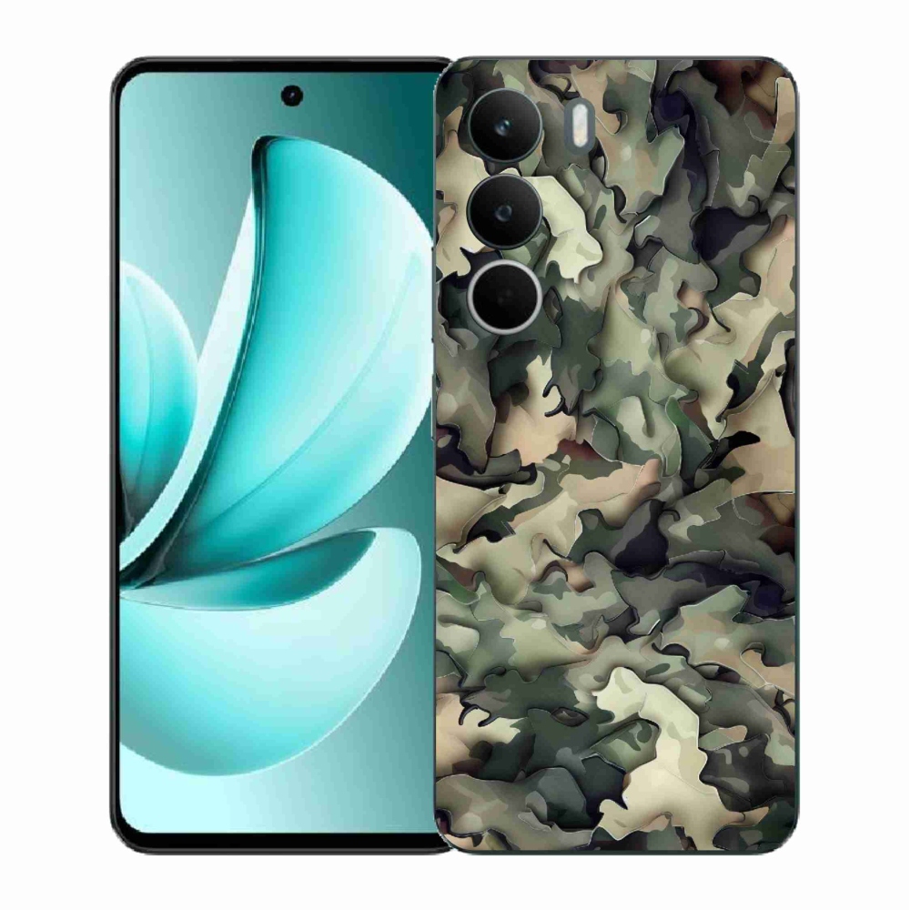 Gél borítás mmCase a Realme C71 készülékhez - álcázó minta 9