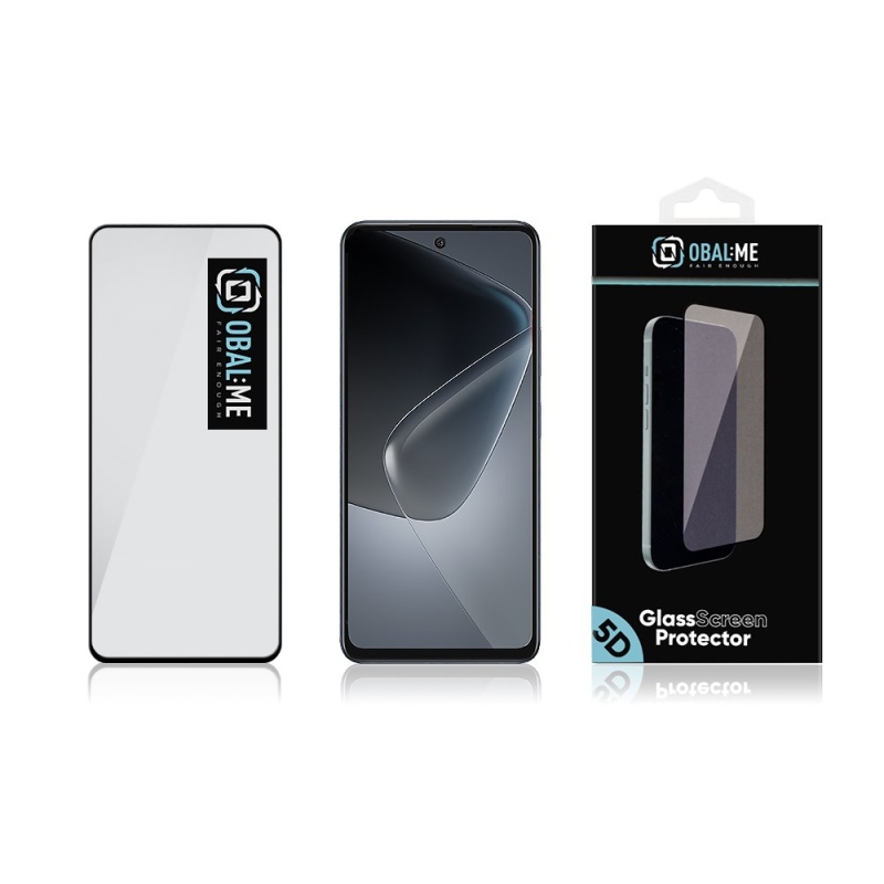 CSOMAG:ME 5D edzett üveg Infinix Hot 50 4G Fekete