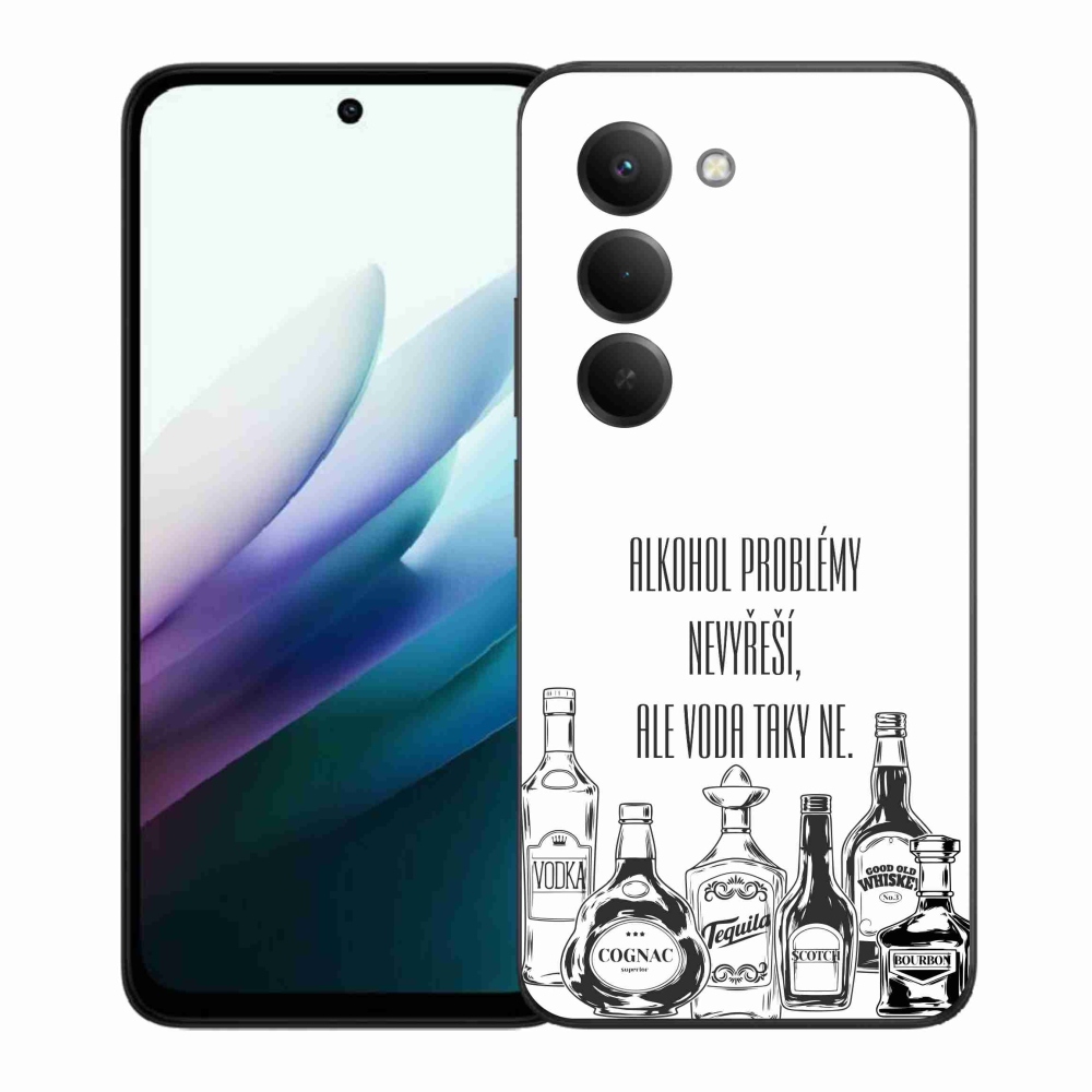 Gél borító mmCase a Xiaomi Redmi 15 4G/5G (171mm) - vicces szöveg fehér háttérrel