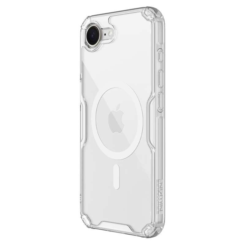 Nillkin Nature TPU PRO mágneses borító Apple iPhone 16e számára Átlátszó