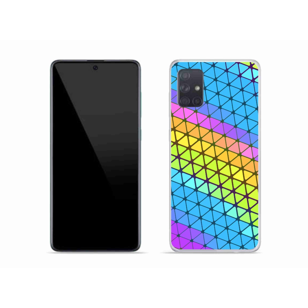 Zselés borítás mmCase Samsung Galaxy A51 készülékhez - absztrakt motívum 16