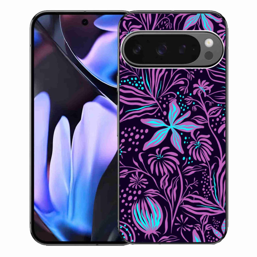 Zselés borítás mmCase a Google Pixel 9 Pro XL-hez - virágok 2
