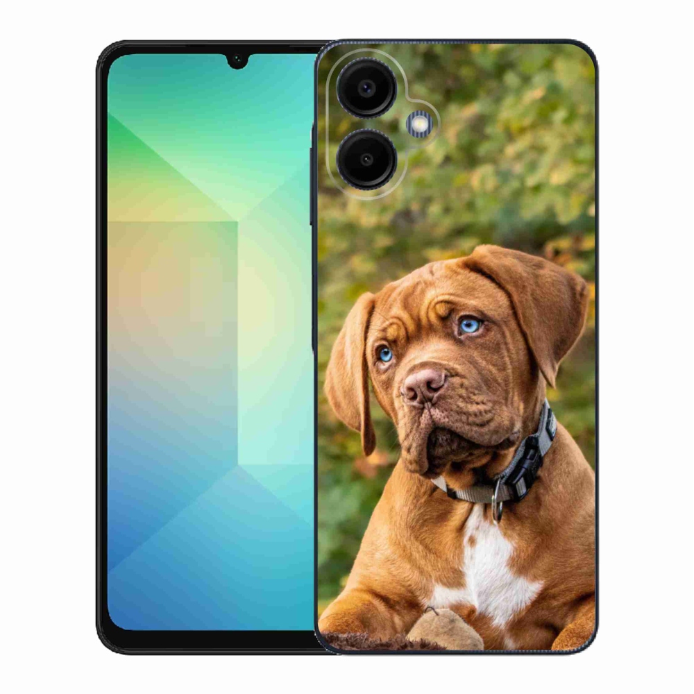 Gél borítás mmCase Samsung Galaxy A06 4G - kölyökkutyakékhez