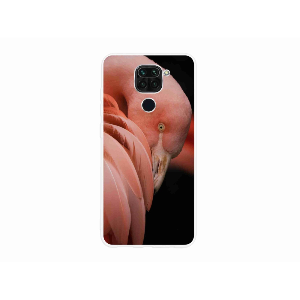 Gél borítás mmCase a Xiaomi Redmi Note 9-hez - flamingó 3