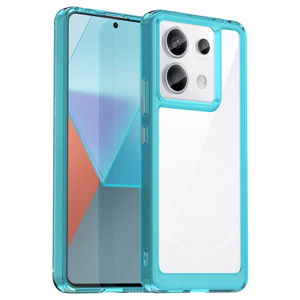 Gél tok rögzített hátlappal Xiaomi Redmi Note 13 Pro 5G/Poco X6 5G - világoskék