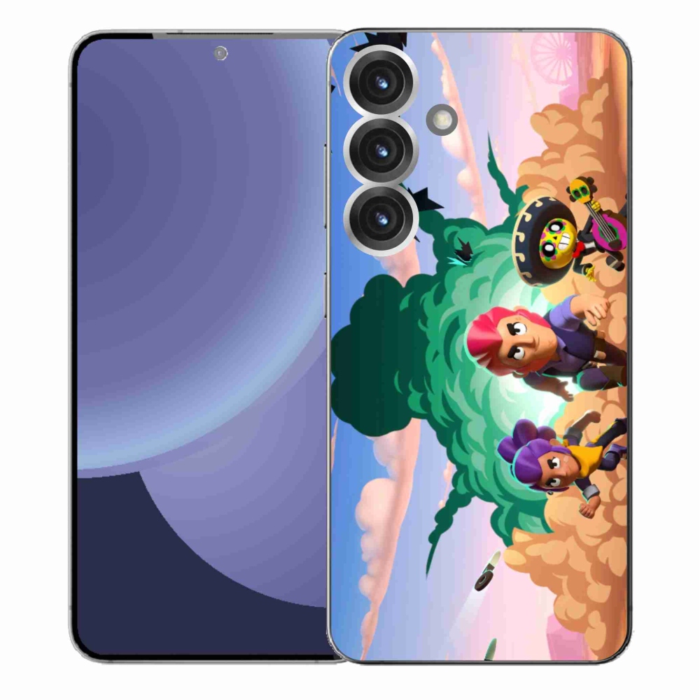 Gél borítás mmCase Samsung Galaxy S25+ - verekedős csillagok