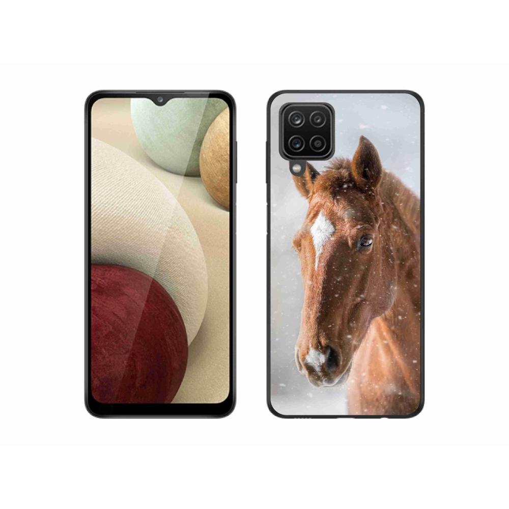 Zselés borítás mmCase Samsung Galaxy M12 - barna ló 2