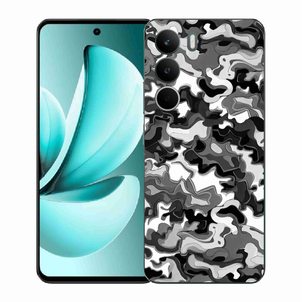 Zselés borítás mmCase a Realme C71 készülékhez - álcázó minta 3