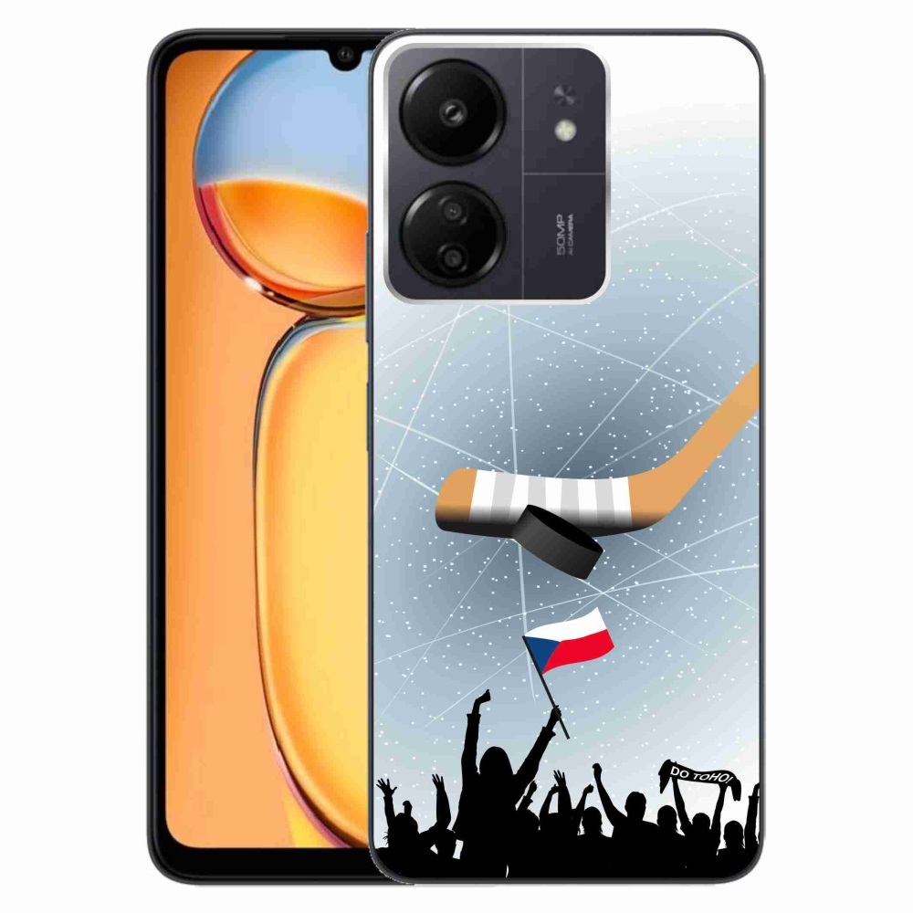 Gél borítás mmCase a Xiaomi Poco C65/Redmi 13C - hoki szurkolóknak