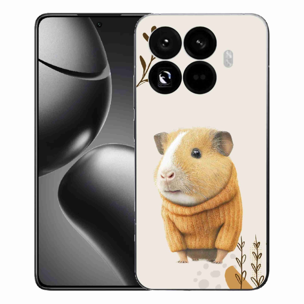 Gélburkolat mmCase a Xiaomi 15T Pro számára - tengerimalac a pulóverben