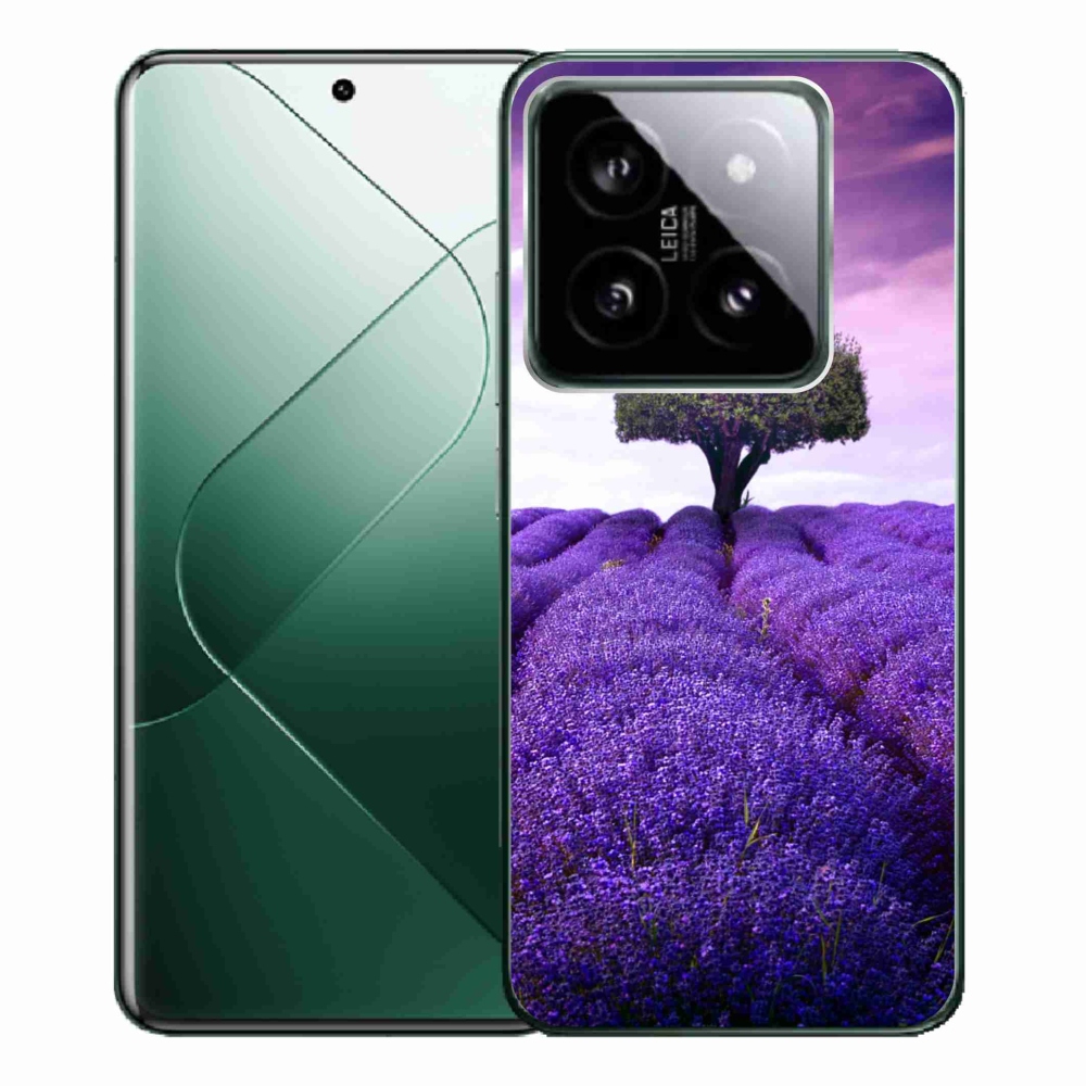 Gél borítás mmCase a Xiaomi 14 Pro-hoz - levendula rét