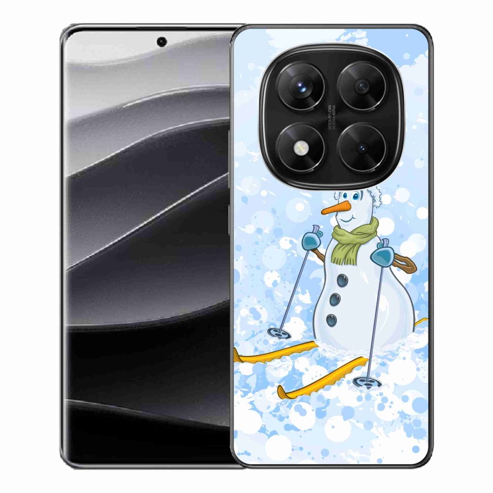 Gél borítás mmCase a Xiaomi Redmi Note 14 Pro 5G/Poco X7 5G számára - hóember