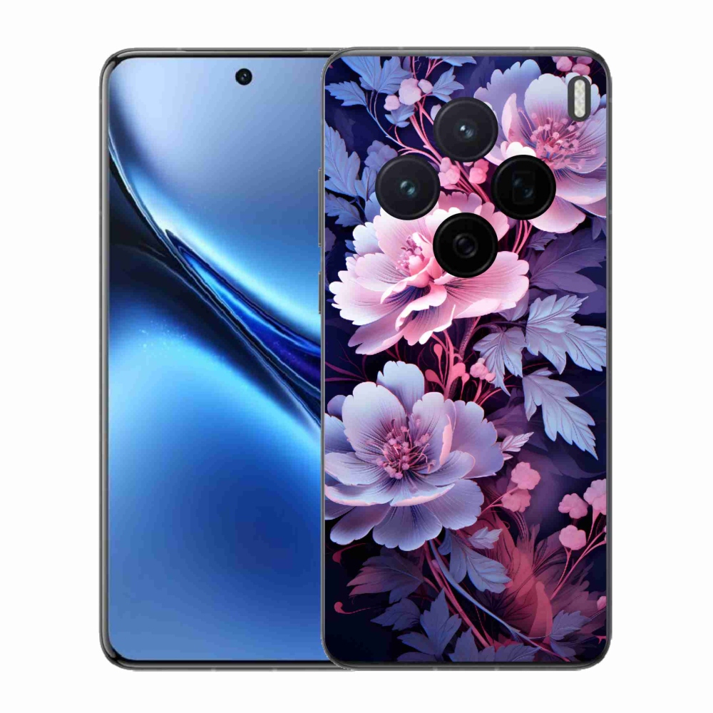Zselés borítás mmCase a Vivo X200 5G készülékhez - virág 11
